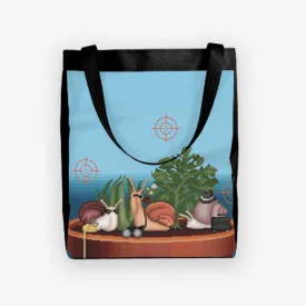 Pixel Espionage Snails Day Tote