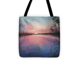 Planet Sunset - Tote Bag