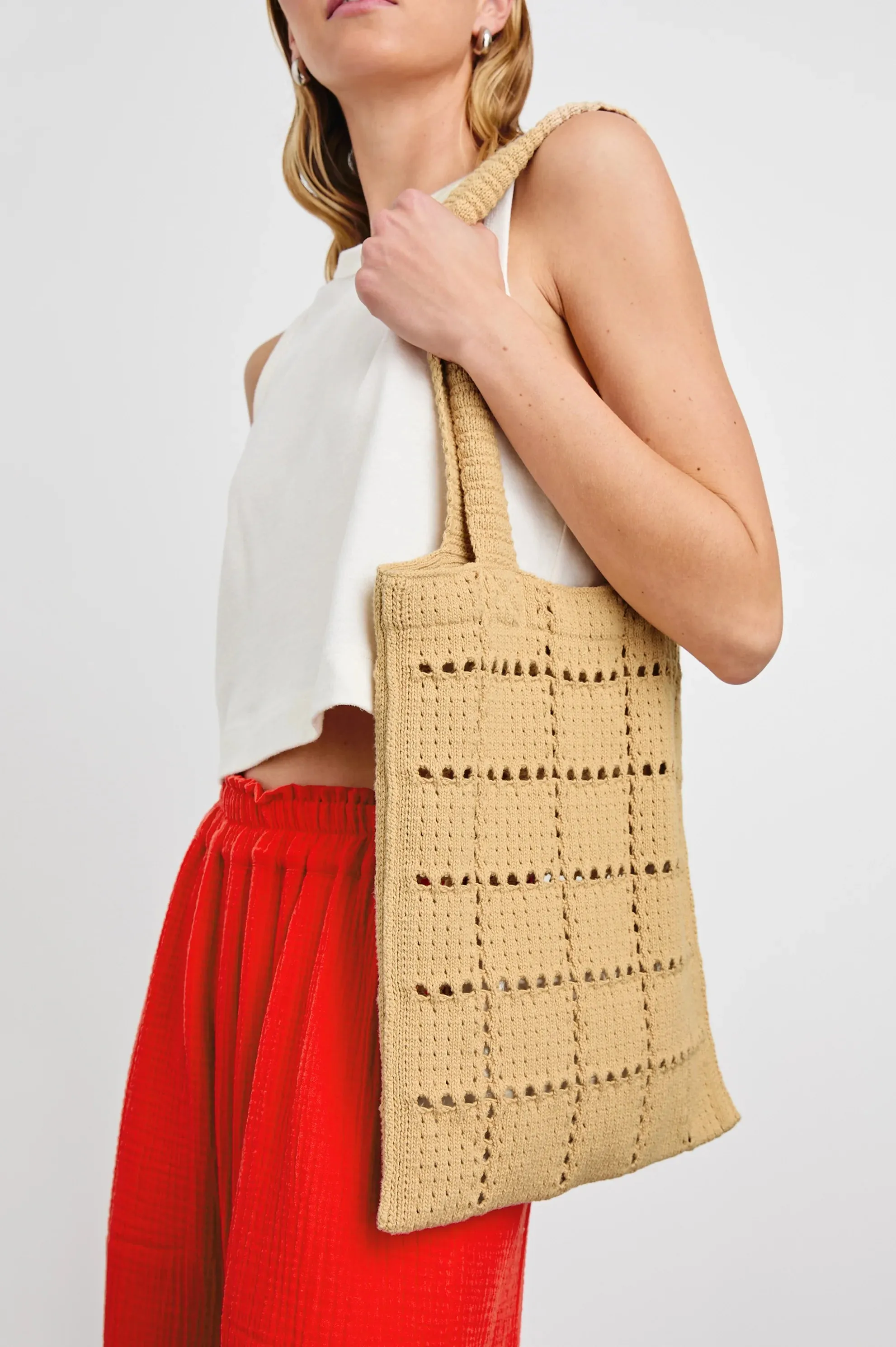 Rails Crochet Tote
