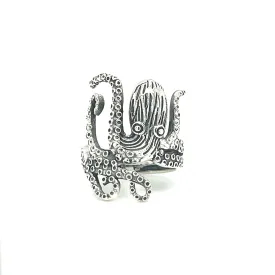 Realistic Octopus Ring