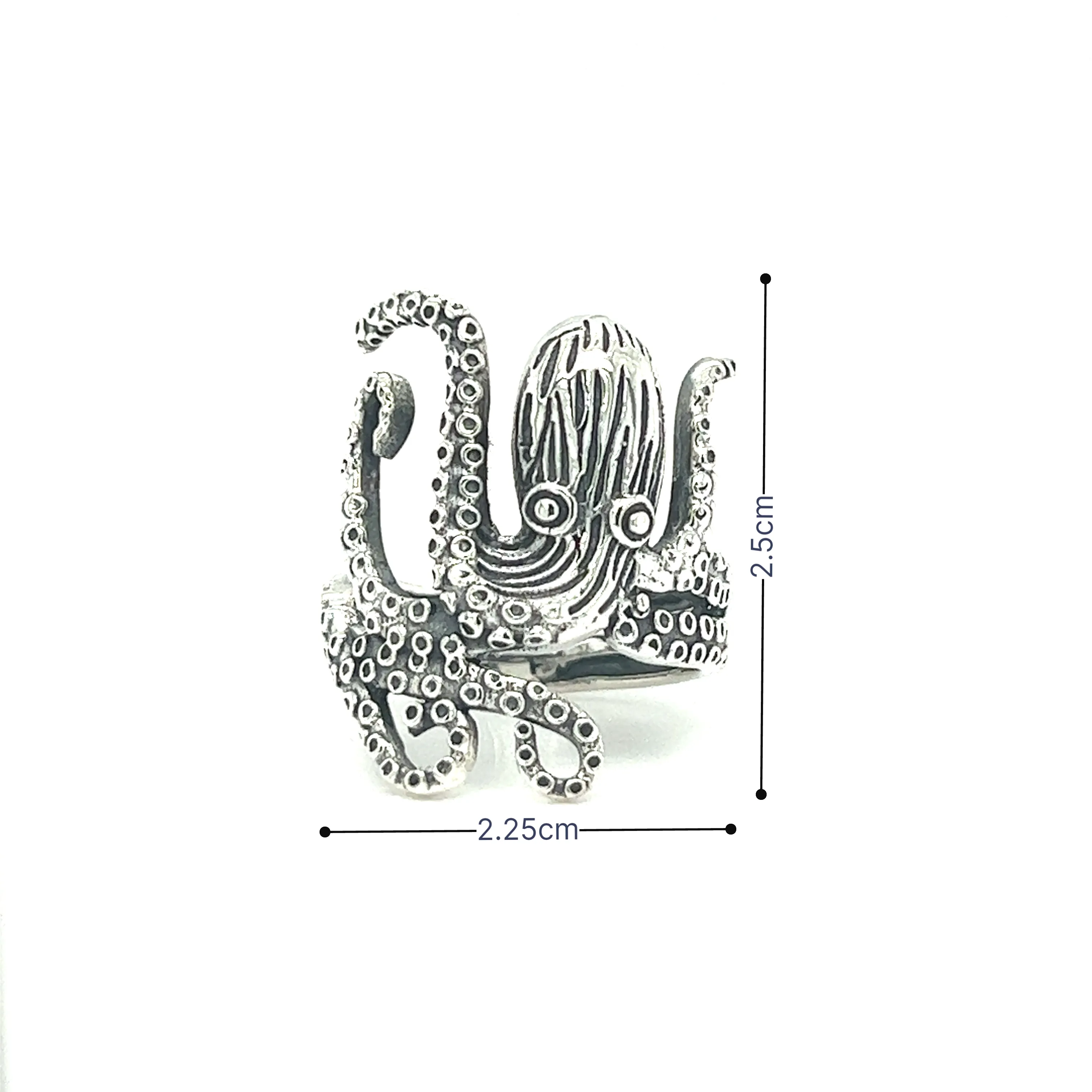 Realistic Octopus Ring