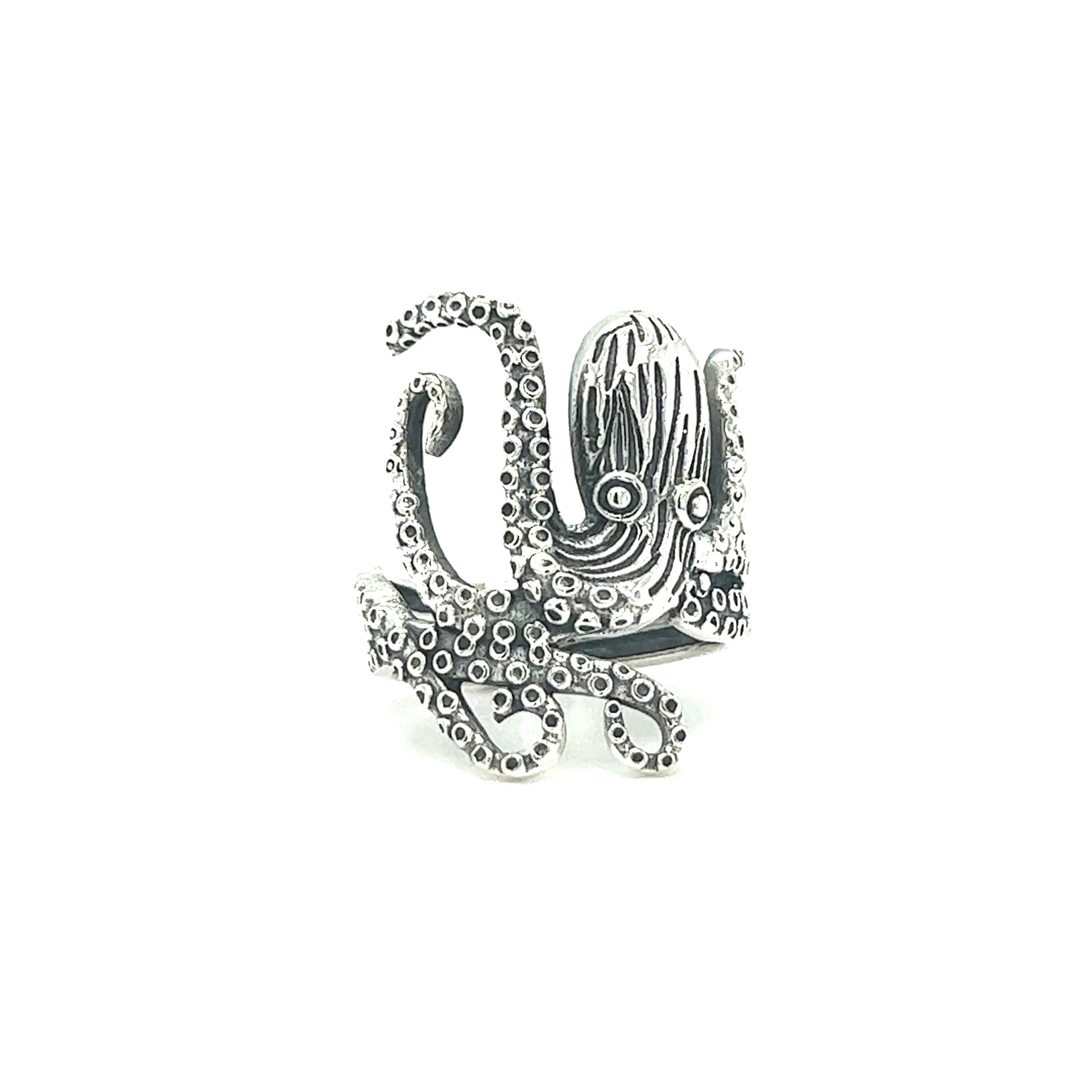 Realistic Octopus Ring