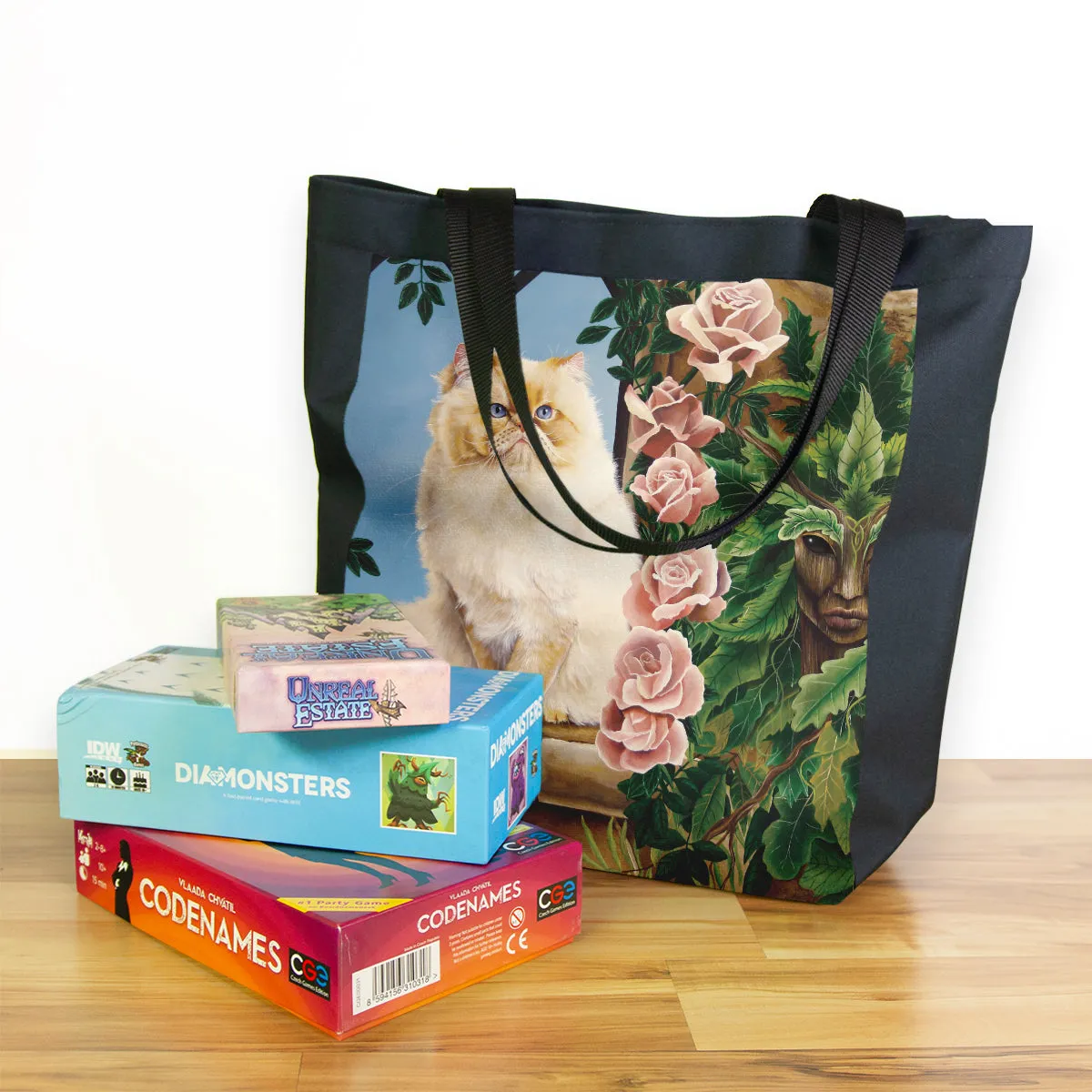Rose With Roses Day Tote