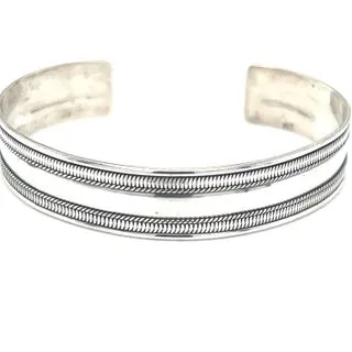 Silver Cuff Bracelet