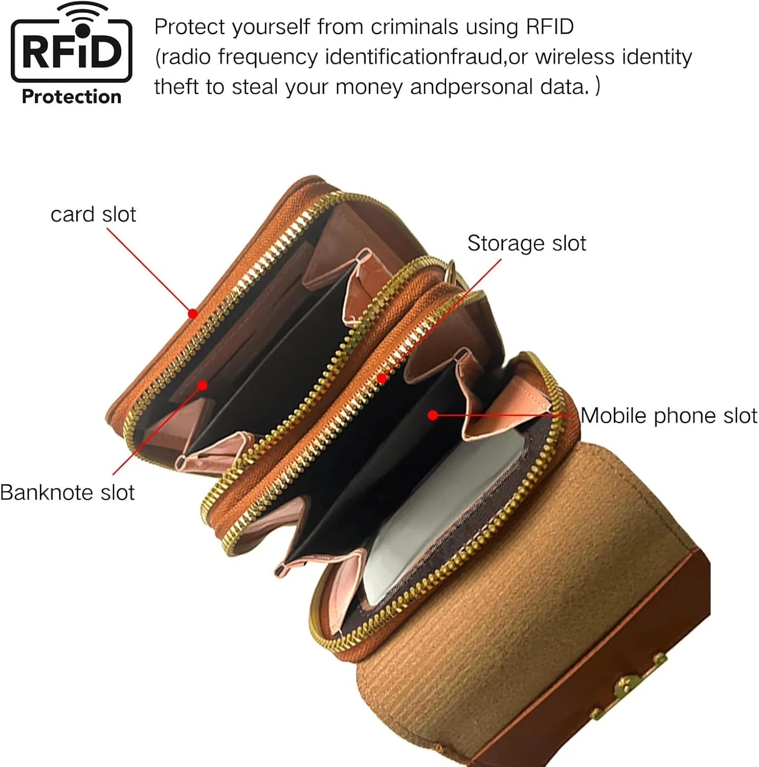 Small Crossbody Cell Phone Bag for Women, Mini Shoulder Purse with Credit Card Slots