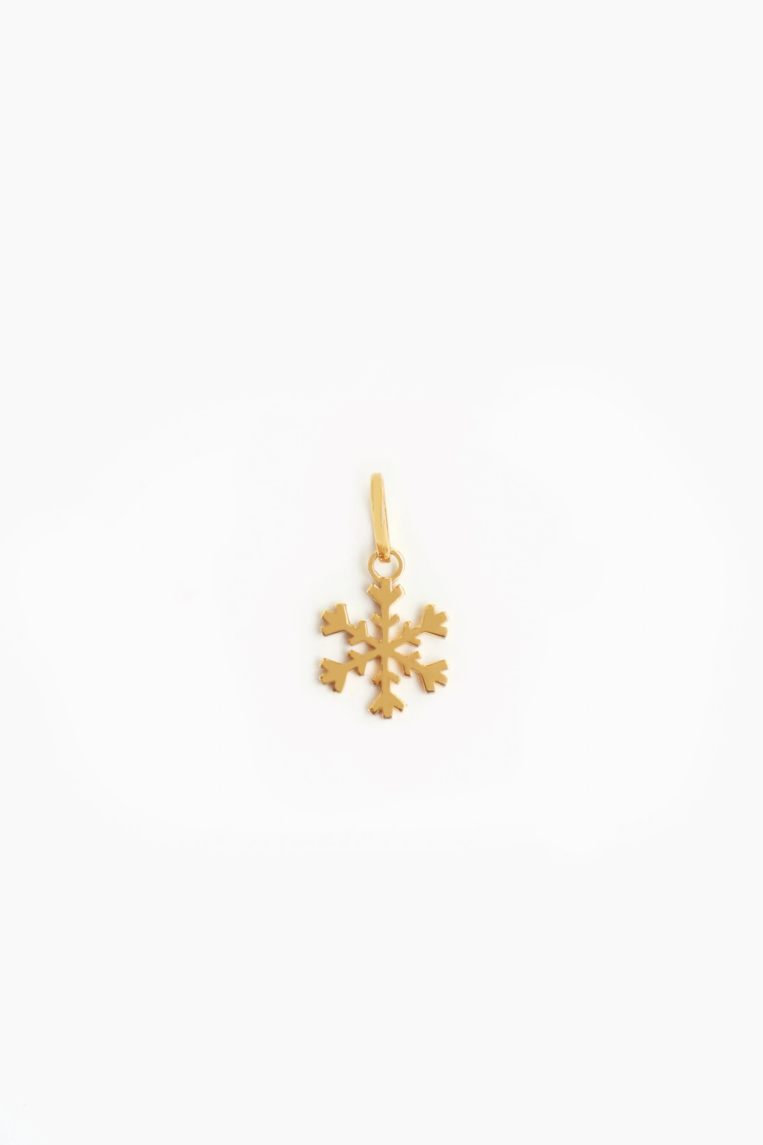 Snowflake Charm Pendant