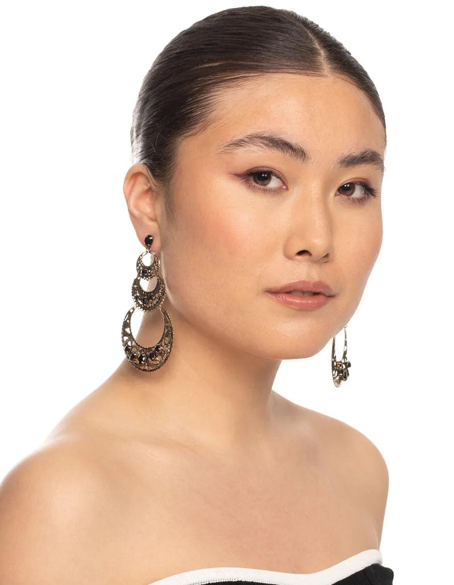 Statement Boho Drop Earrings