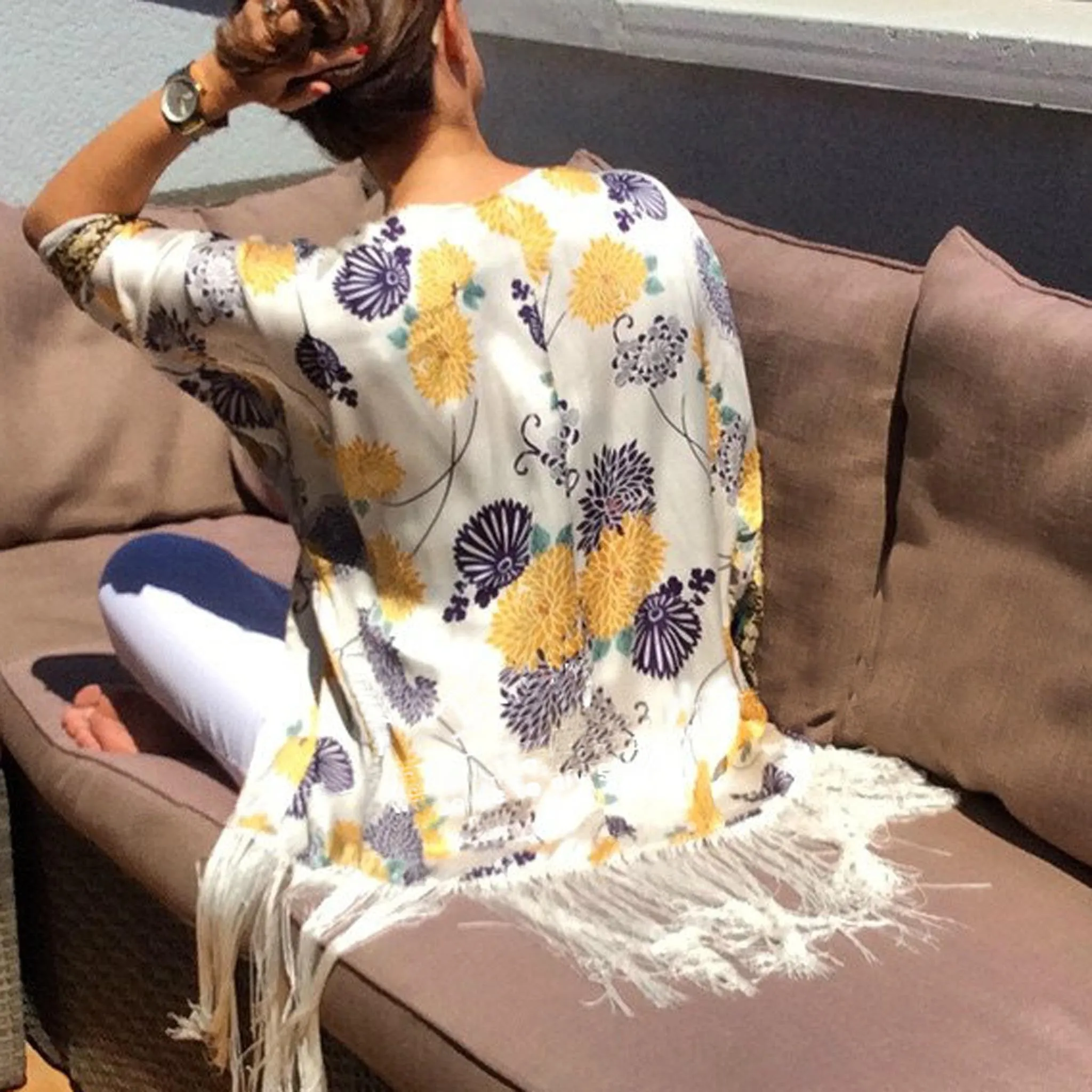 Sugarcane Fringe Duster