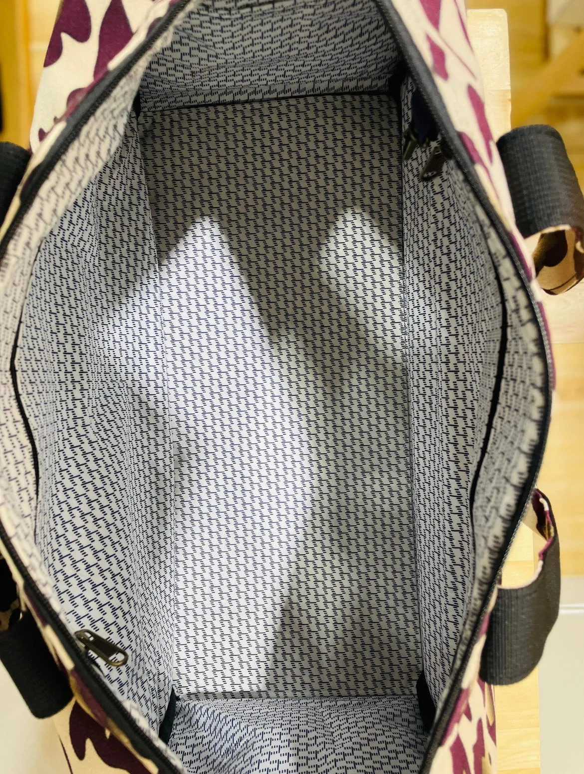 The Panda Watermelon 🍉 Corduroy BeeKeeper Carry-All (Black Label)