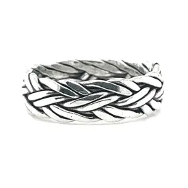 Thick Double Strand Braided Ring