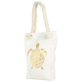 Turtle Gold Tote Bag