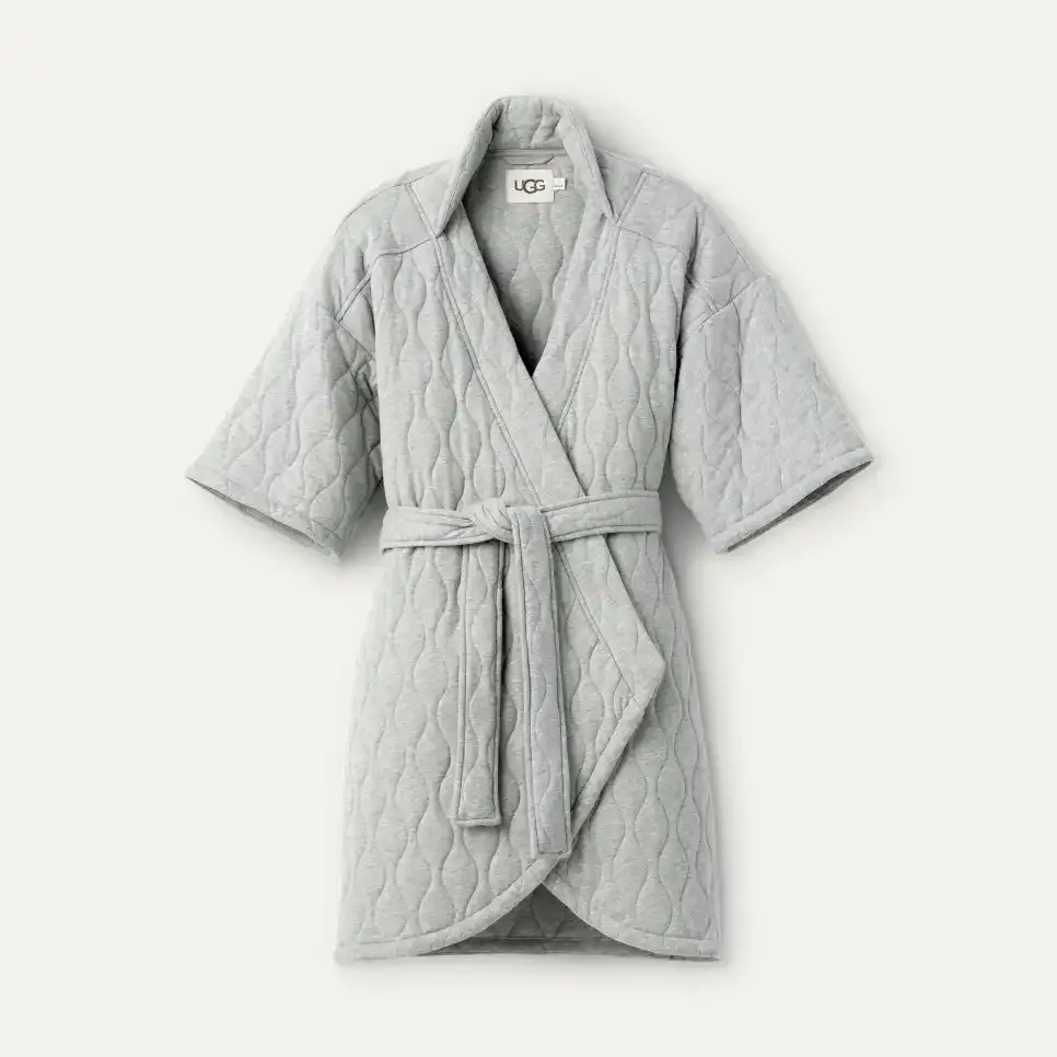 UGG Zellwood Quilted Wrap, Grey Heather