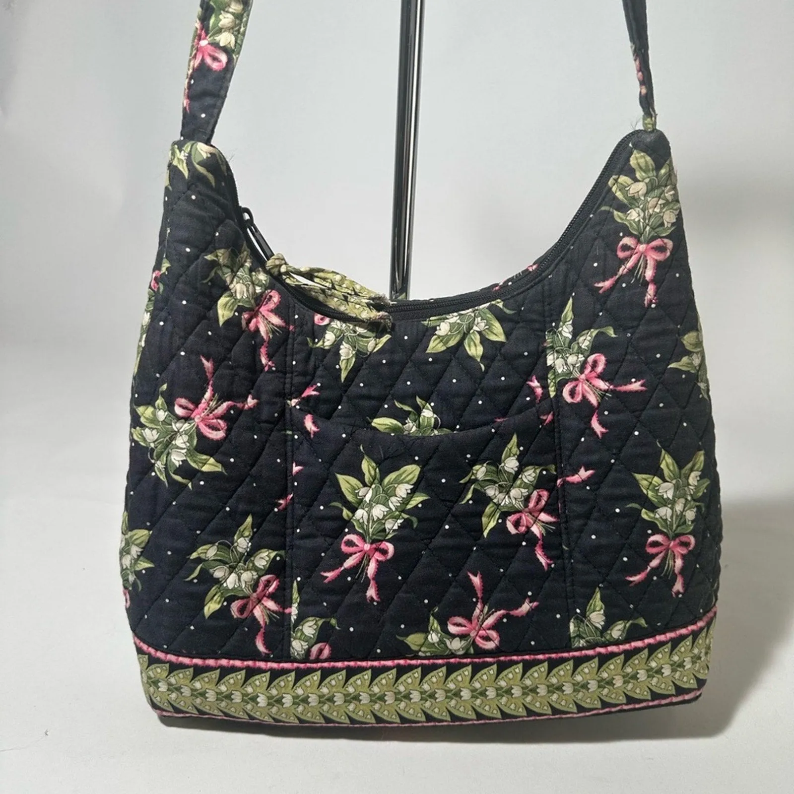 Vera Bradley Floral Quilted Shoulder Bag