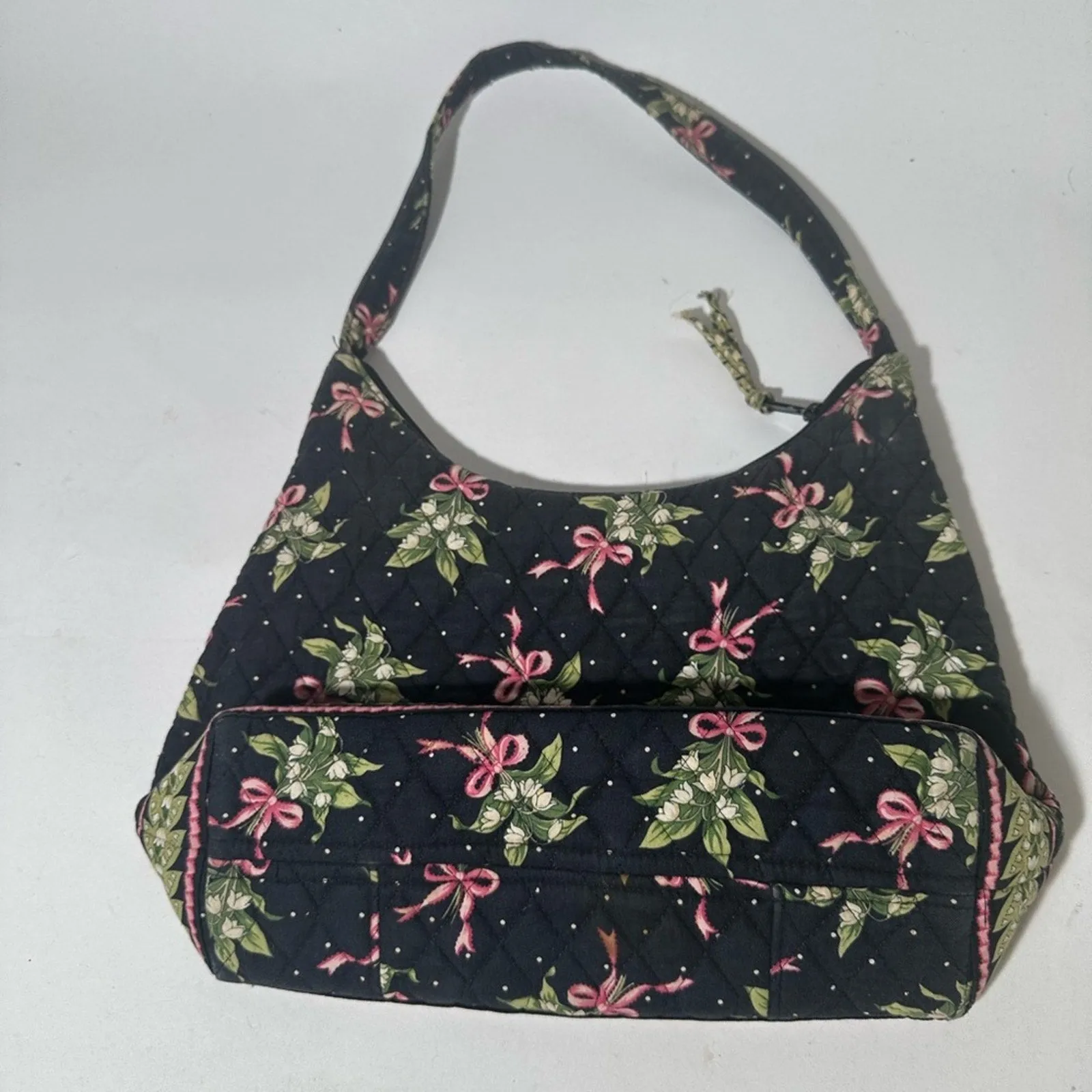 Vera Bradley Floral Quilted Shoulder Bag