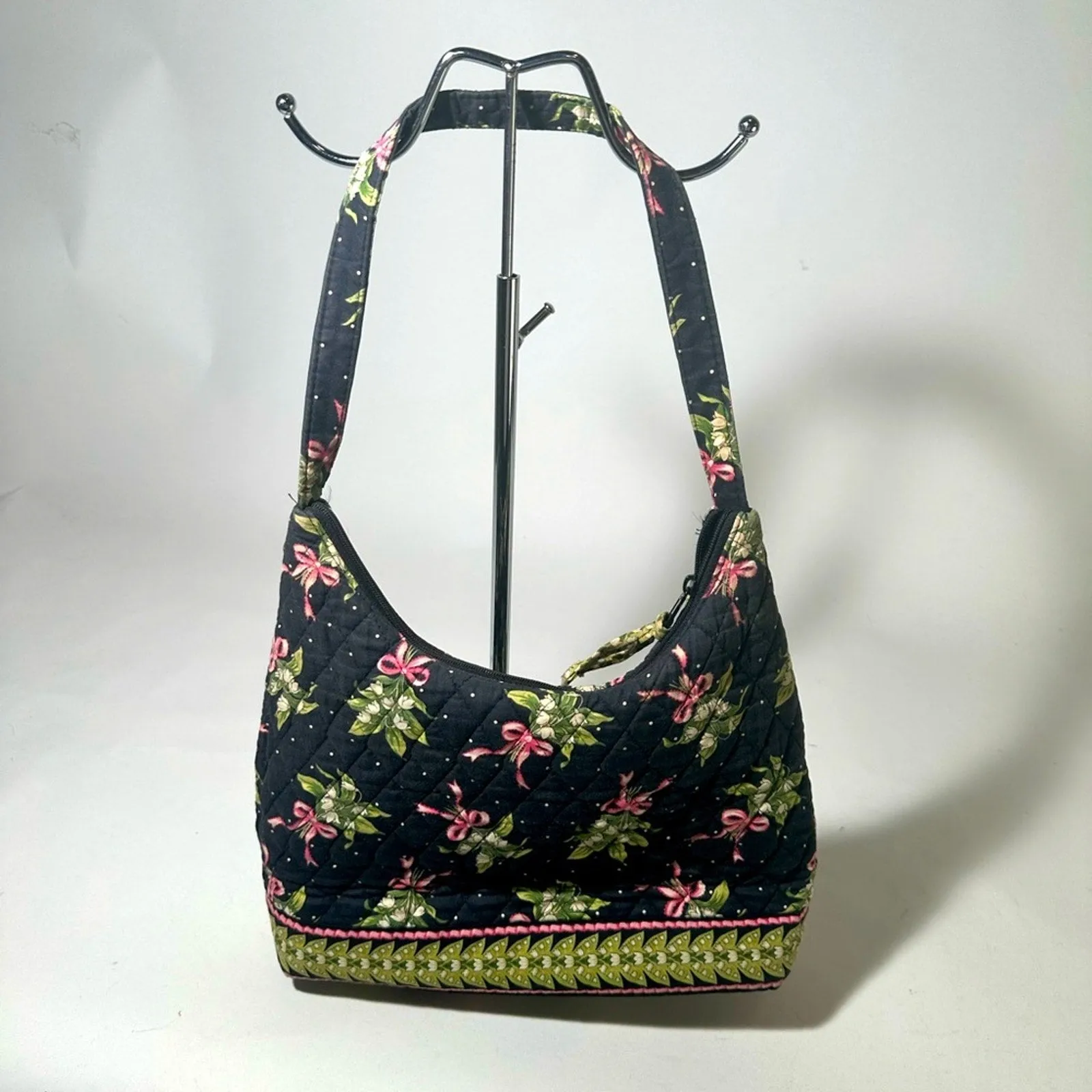 Vera Bradley Floral Quilted Shoulder Bag