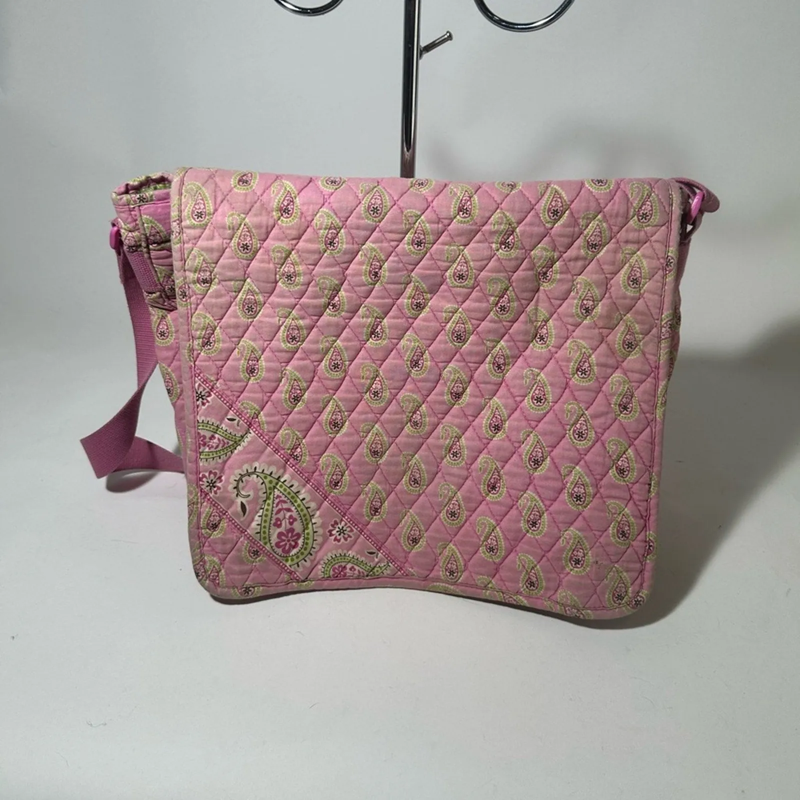 Vera Bradley Pink Quilted Paisley Women's Bag
