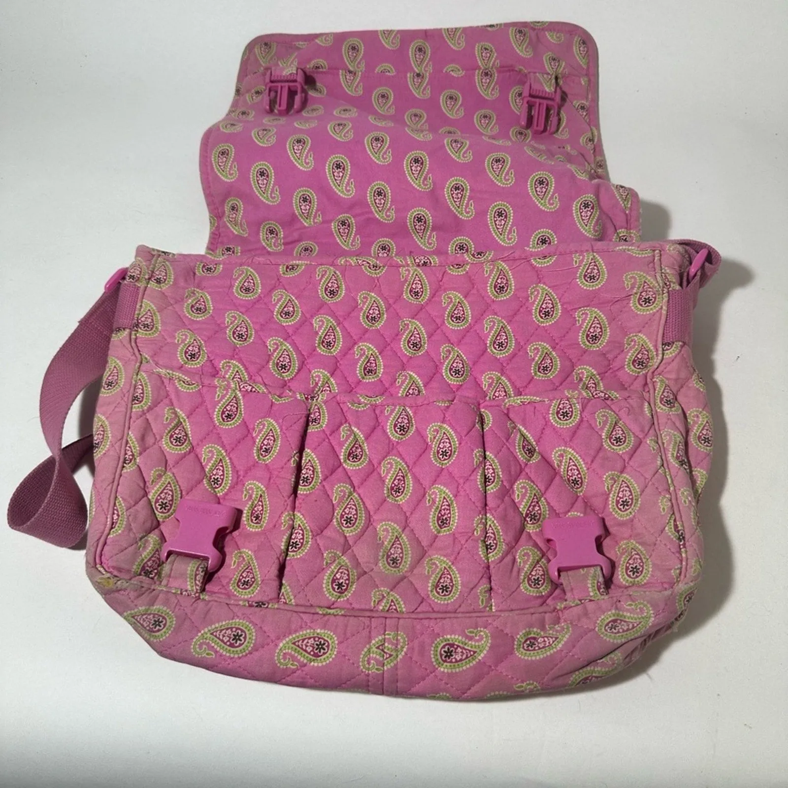 Vera Bradley Pink Quilted Paisley Women's Bag