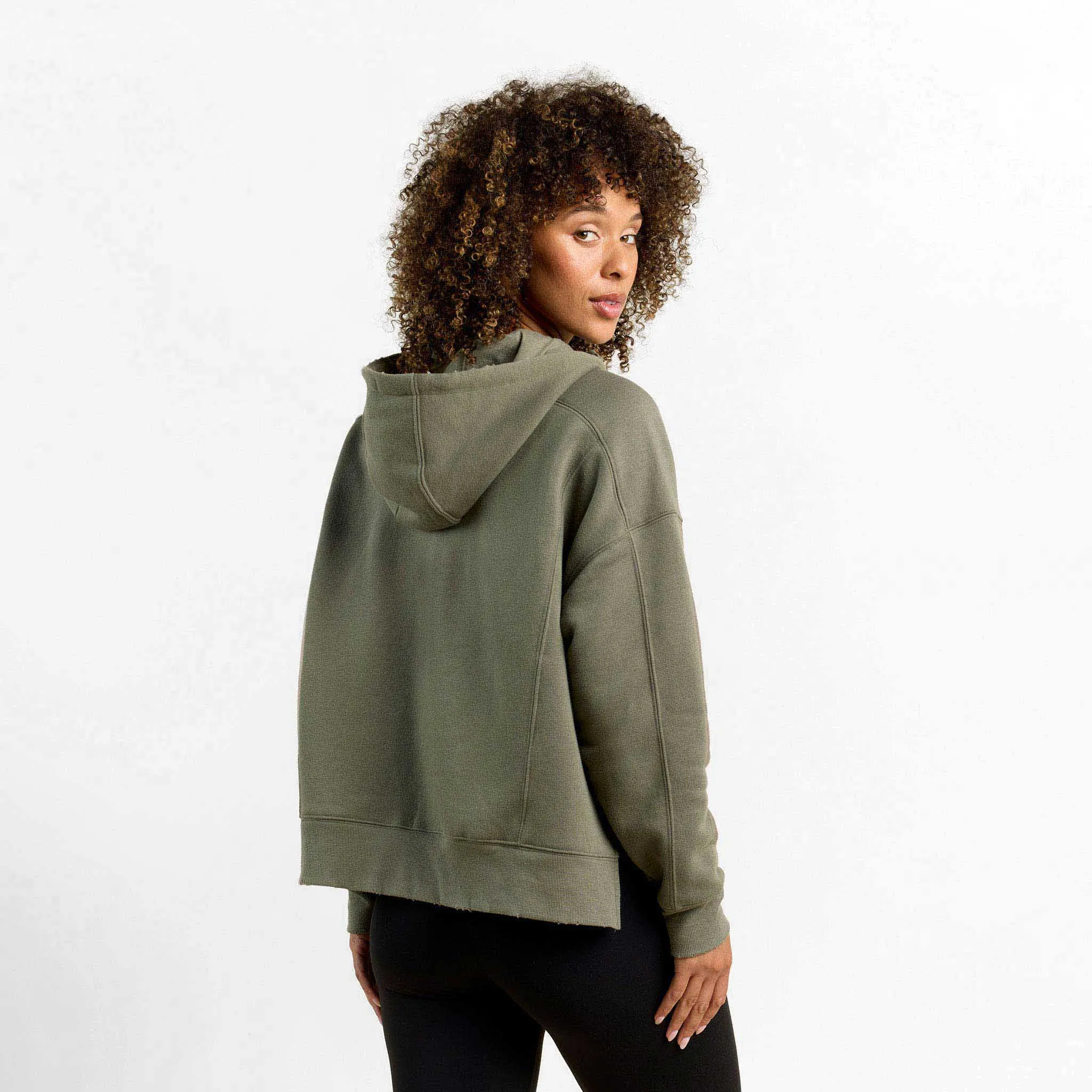 Vintage Fleece Downtime Quarter-Zip | Olive