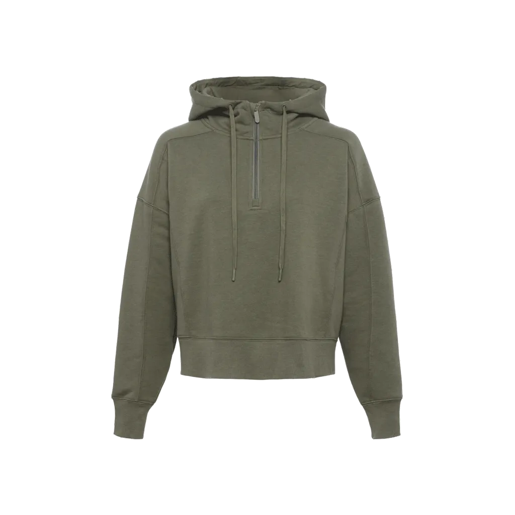 Vintage Fleece Downtime Quarter-Zip | Olive